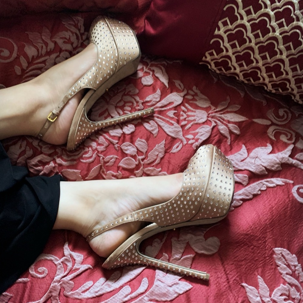 Swarovski Sergio Rossi heels